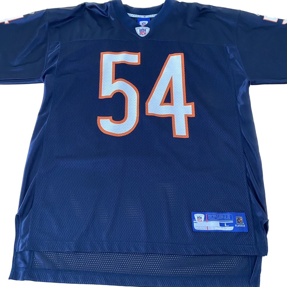 Semi pro Brian Urlacher Chicago bears jersey.